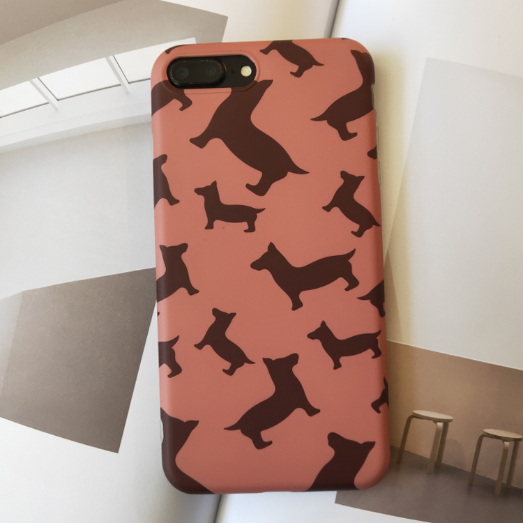 Original Apple xsmax Red Dog Phone Case