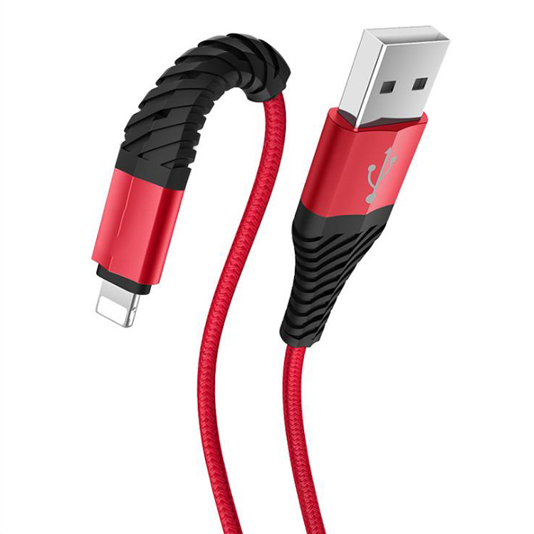 Type-c long tail mesh nylon braided charging cable