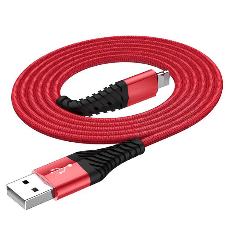 Type-c long tail mesh nylon braided charging cable